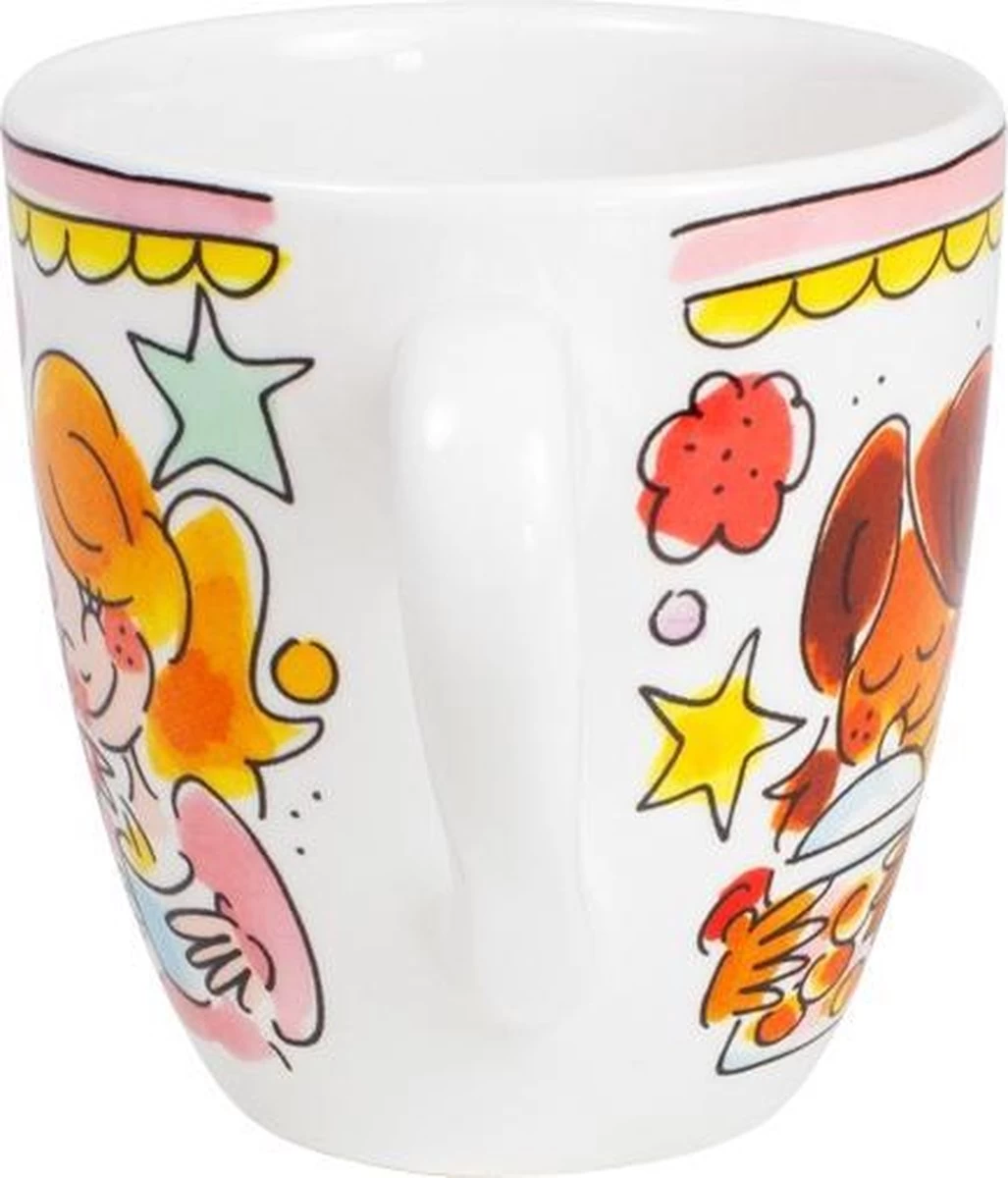 Blond Amsterdam Even Bijkletsen Mini Mok - Roze Rand 8 Blond Amsterdam Even Bijkletsen Mini Mok - Roze Rand - Afbeelding 6