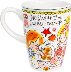 Blond Amsterdam Even Bijkletsen Beker XL 500 Ml - Mint Rand 9 Blond Amsterdam Even Bijkletsen Beker XL 500 Ml - Mint Rand -Blond Amsterdam 1183x1200