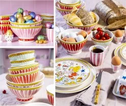 Blond Amsterdam, Even Bijkletsen Mini Mok Roze Streep Zonder Oor, 0,2L -Blond Amsterdam 1200x1017 4