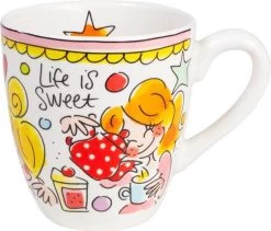 Blond Amsterdam Even Bijkletsen Mini Mok - Roze Rand 15 Blond Amsterdam Even Bijkletsen Mini Mok - Roze Rand -Blond Amsterdam 1200x1023 1