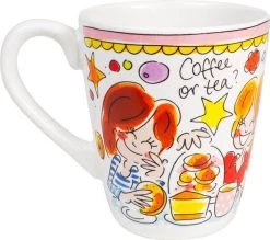 Blond Amsterdam Even Bijkletsen Mok 350 Ml - Roze Rand 9 Blond Amsterdam Even Bijkletsen Mok 350 Ml - Roze Rand -Blond Amsterdam 1200x1064 1