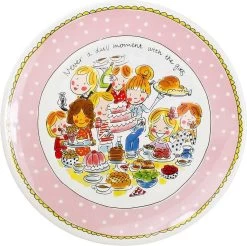 Blond Amsterdam Even Bijkletsen Plat Bord Ø33 Cm - Stip 7 Blond Amsterdam Even Bijkletsen Plat Bord Ø33 Cm - Stip -Blond Amsterdam 1200x1197 6