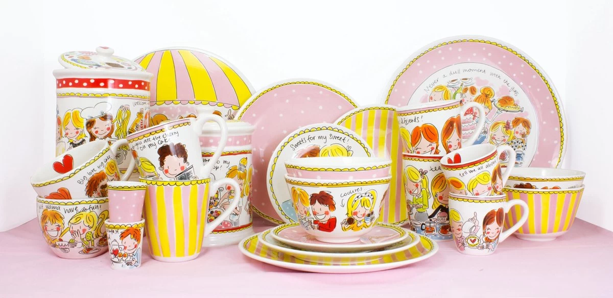 Blond Amsterdam Even Bijkletsen Voorraadpot - Ø 15 Cm 7 Blond Amsterdam Even Bijkletsen Voorraadpot - Ø 15 Cm - Afbeelding 5