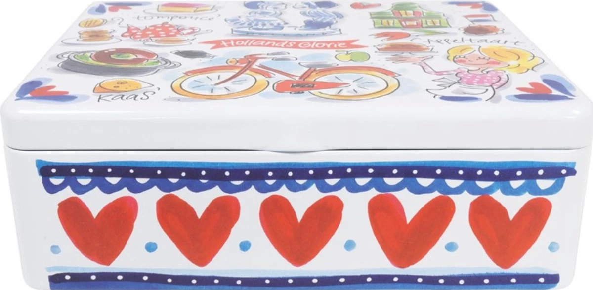 Theeblik - 25 Cm - Hollandse Cadeautjes - Holland Souvenir - Typisch Nederlands 5 Theeblik - 25 Cm - Hollandse Cadeautjes - Holland Souvenir - Typisch Nederlands - Afbeelding 3
