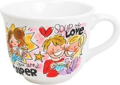 Blond Amsterdam Soepkom Even Bijkletsen