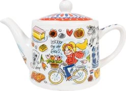 Theepot - Typisch Nederlands - Hollandse Cadeautjes - Holland Souvenir