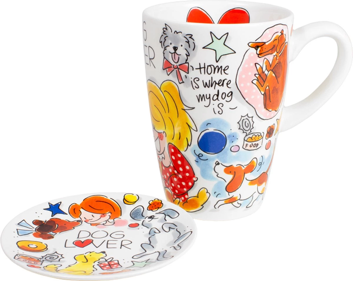 Blond Amsterdam, Specials, Dier: Bord Dog Lover 12cm 4 Blond Amsterdam, Specials, Dier: Bord Dog Lover 12cm - Afbeelding 2