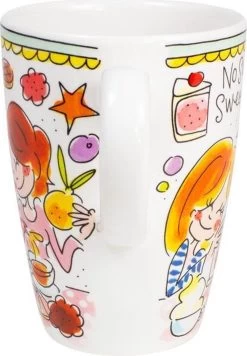 Blond Amsterdam Even Bijkletsen Beker XL 500 Ml - Mint Rand 10 Blond Amsterdam Even Bijkletsen Beker XL 500 Ml - Mint Rand -Blond Amsterdam 833x1200