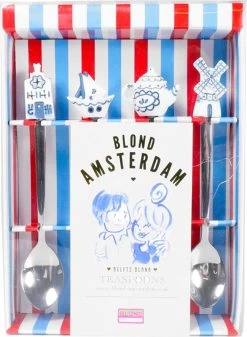 Blond Amsterdam, Delfts Blond: Set Lepeltjes, 4 Stuks