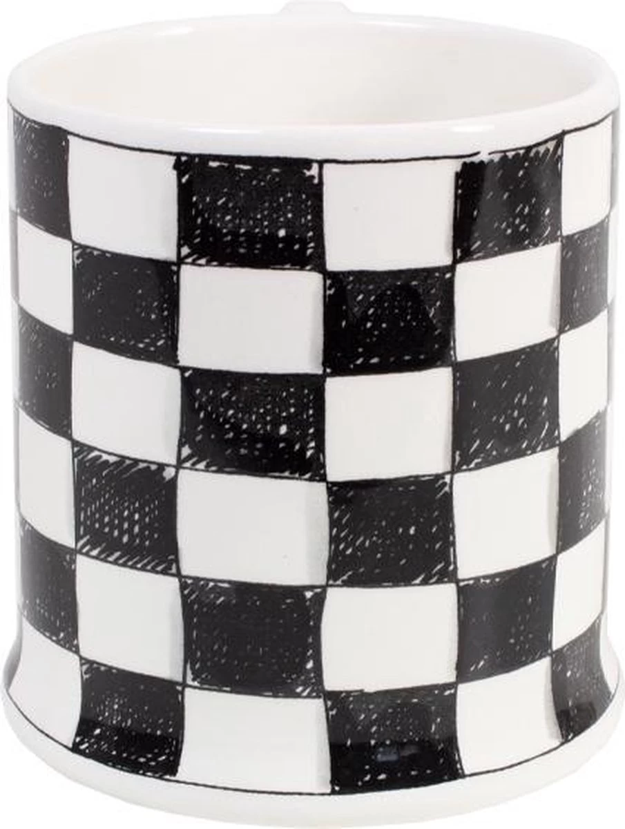 BLOND AMSTERDAM X NOIR: MUG CHECKERED 4 BLOND AMSTERDAM X NOIR: MUG CHECKERED - Afbeelding 2