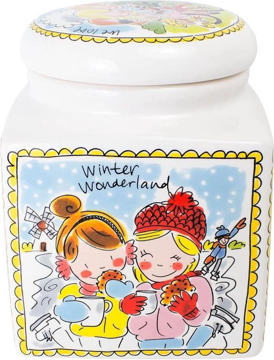 Blond Amsterdam Even Bijkletsen Voorraadpot - Ø 15 Cm 6 Blond Amsterdam Even Bijkletsen Voorraadpot - Ø 15 Cm - Afbeelding 4