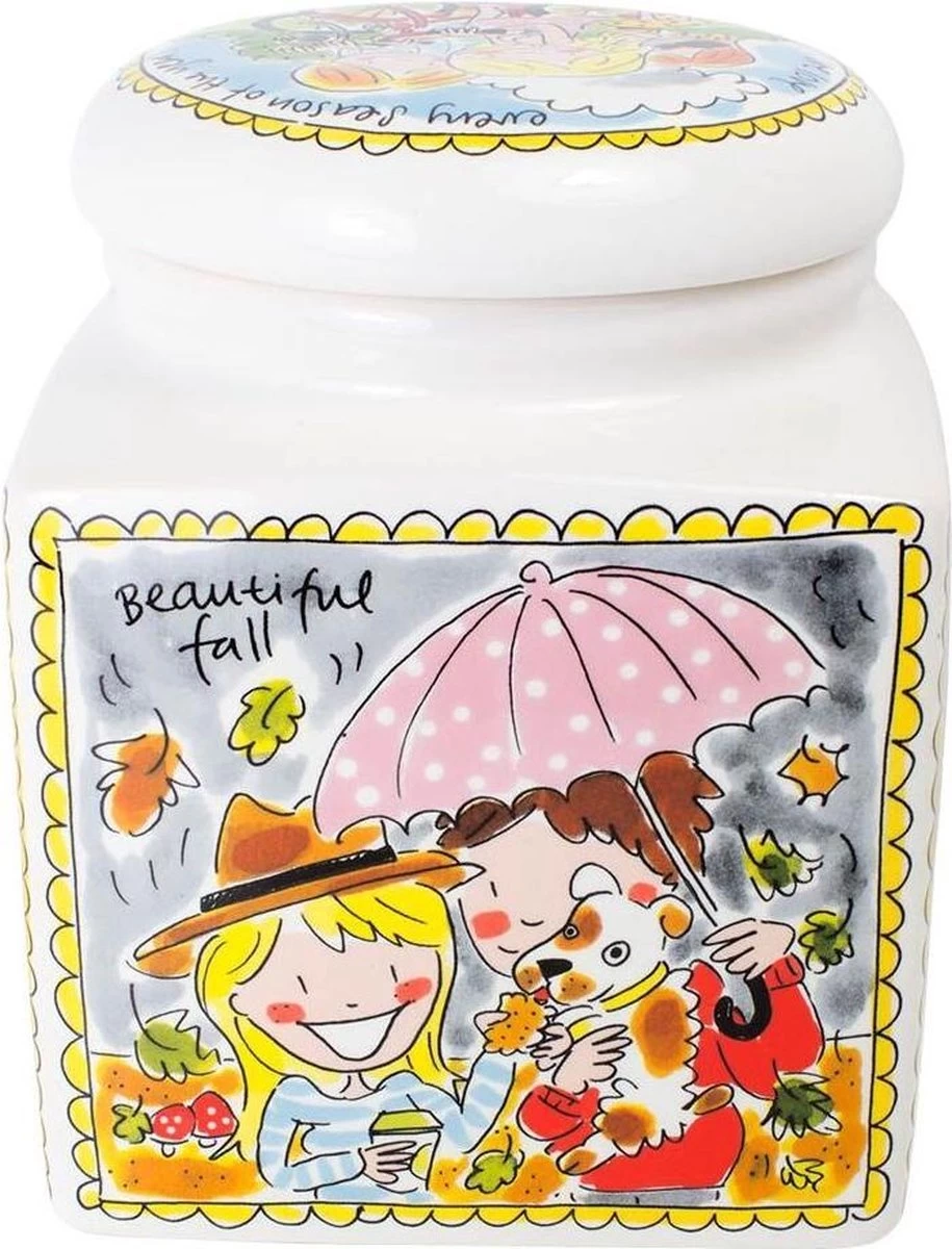 Blond Amsterdam Even Bijkletsen Voorraadpot - Ø 15 Cm 4 Blond Amsterdam Even Bijkletsen Voorraadpot - Ø 15 Cm - Afbeelding 2