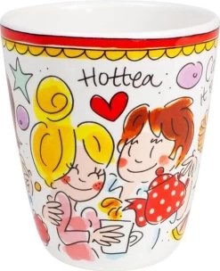 Blond Amsterdam Even Bijkletsen Mok 350 Ml - Rode Rand -Blond Amsterdam 975x1200 1